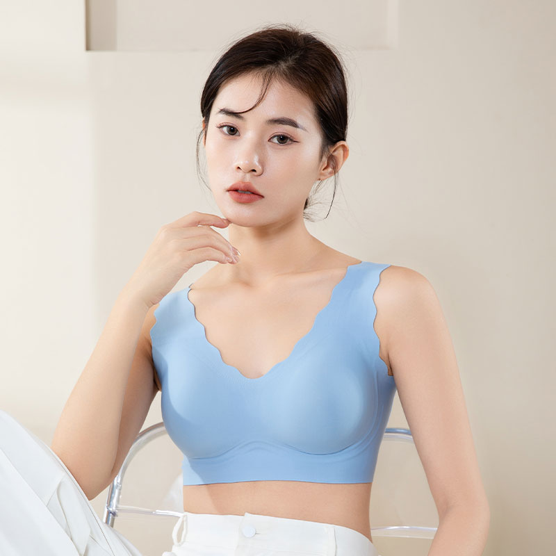 Unblemished One-Piece Silk Underwear Bra - DAISYSILK