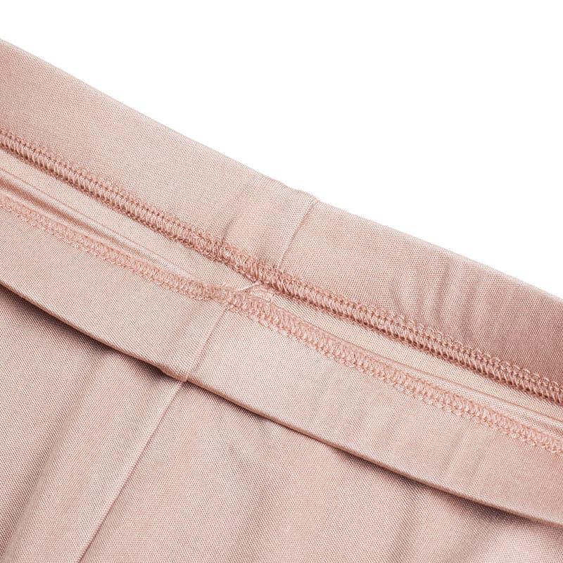 100% Silk Women Thermal Underwear Pants, Pink